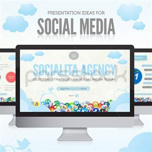 قالب ارائه رسانه های اجتماعی 