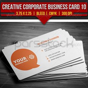خلاق شرکت کارت های کسب و کار 10