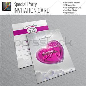 کارت دعوت های مهمانی های خاص 