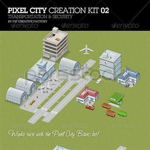 کیت خلق شهر پیکسل ها نسخه 02