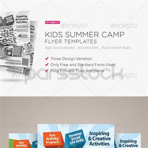 بروشور / فلایر اردوی تابستانی کودکان و نوجوانان