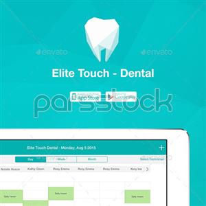 مدیریت دندانپزشکی لمسی منحصر به فرد-رابط دارایی های گرافیکی