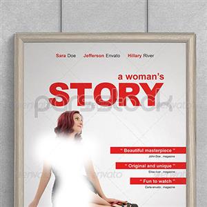 پوستر فیلم داستان یک زن