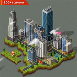 آموزش و دانلود شهر و نقشه ساز سه بعدی