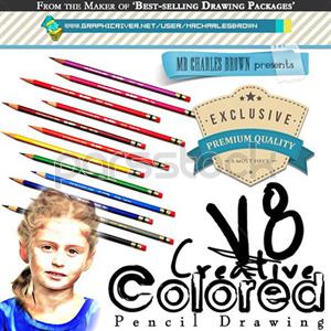 طراحی خلاقانه با مداد رنگی 8