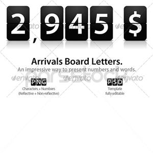 تابلو ورودی اعداد و حروف 