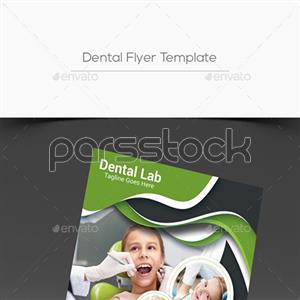قالب بروشور دندانپزشکی