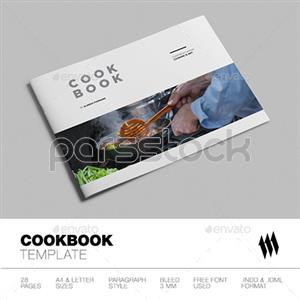 قالب کتاب آشپزی
