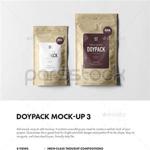 موکاپ Doypack 3