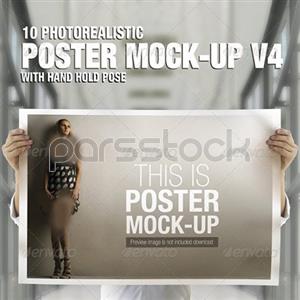 موکاپ پوستر نسخه 4