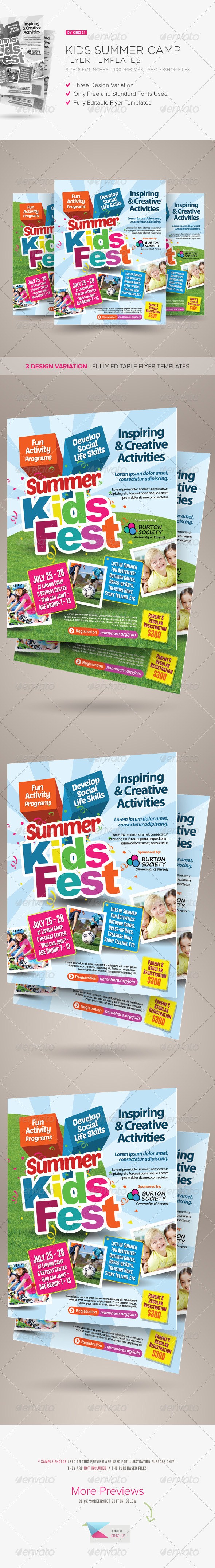 بروشور / فلایر اردوی تابستانی کودکان و نوجوانان