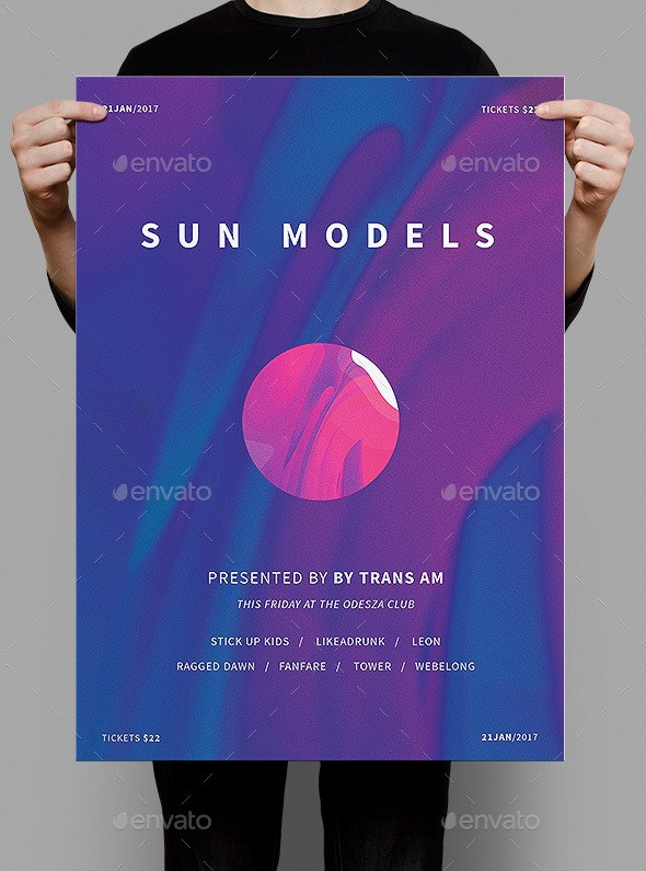 بروشور / پوستر مدل خورشیدی 