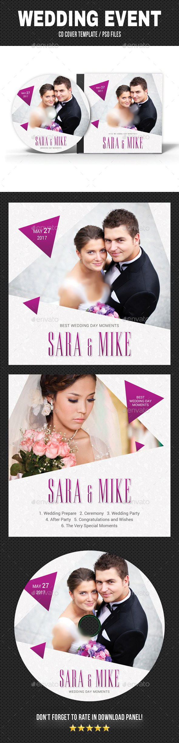 جلد سی دی رویدادهای عروسی نسخه 19