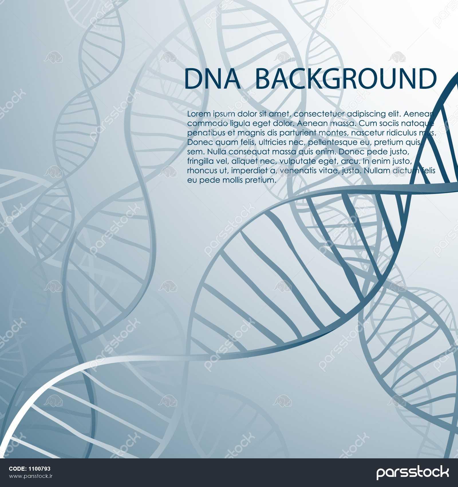 پس زمینه ساختار مولکولی DNA وکتور 1100793