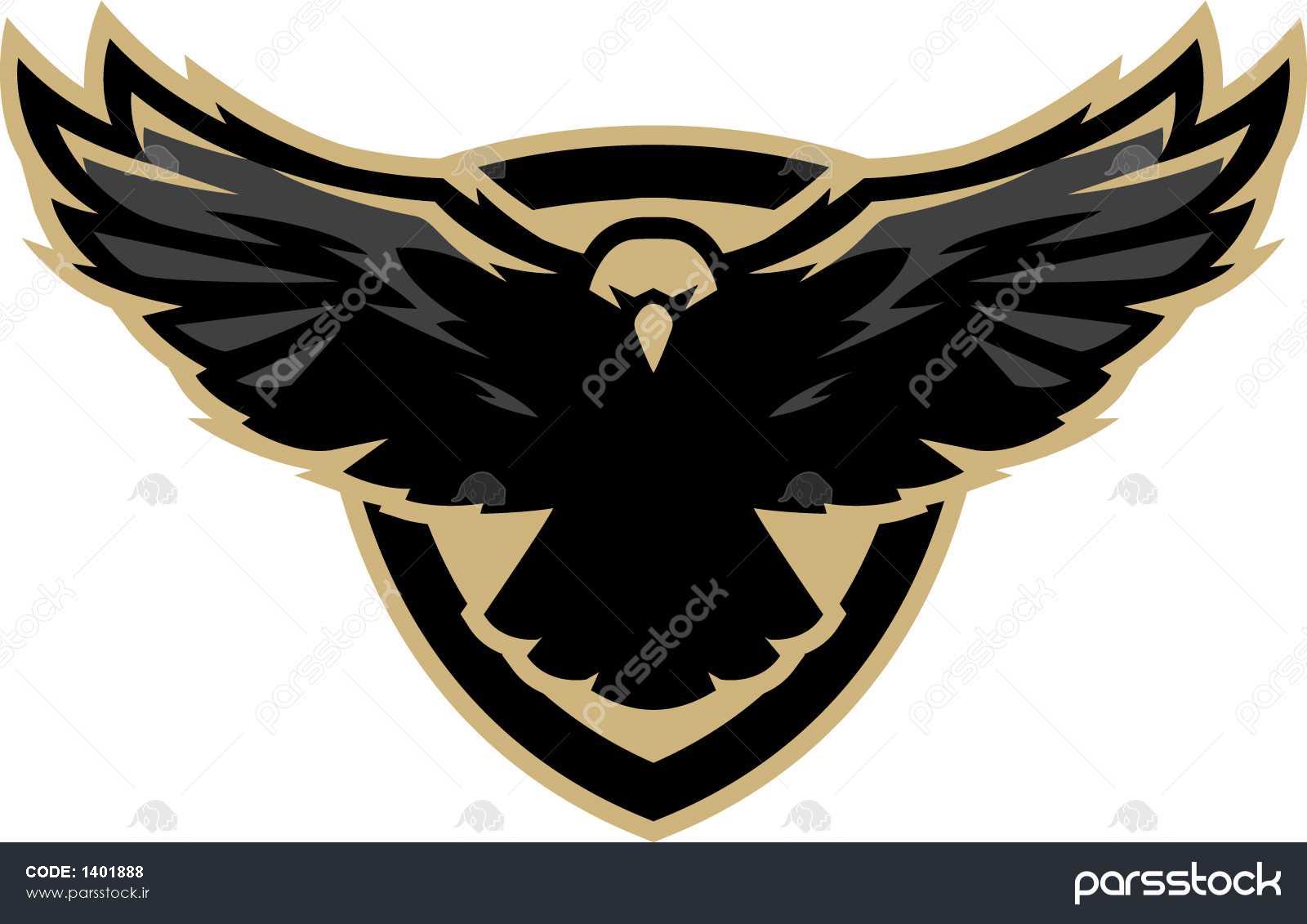 Сокол птица логотип