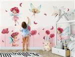 تصویر 3 از گالری عکس طرح پوستر دیواری چاپی پری های کارتونی و عروسکی دخترانه