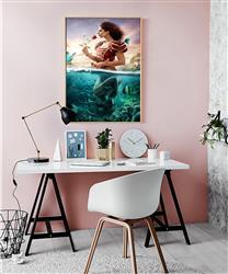 تصویر 7 از گالری عکس طرح پوستر کاغذ دیواری سه بعدی و تابلو نقاشی الهه و پری دریایی
