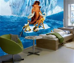 تصویر 5 از گالری عکس پوستر دیواری کارتونی سه بعدی عصر یخبندان