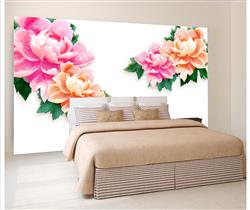 تصویر 4 از گالری عکس پوستر دیواری سه بعدی گل های هلندی