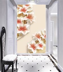 تصویر 3 از گالری عکس پوستر دیواری گل های هلندی سفید