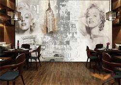 تصویر 2 از گالری عکس پوستر دیواری سه بعدی بازیگر زن هالیوود