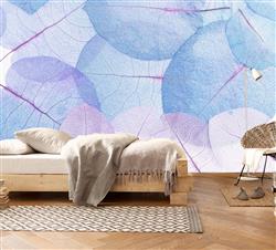 تصویر 3 از گالری عکس پوستر دیواری سه بعدی انتزاعی آبی رنگ