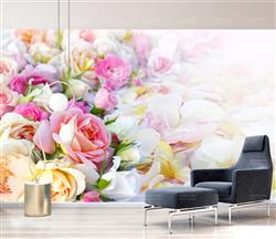 تصویر 2 از گالری عکس نقاشی گل های رنگارنگ زیبا
