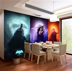 تصویر 5 از گالری عکس پوستر دیواری سه بعدی سه سوپر قهرمان