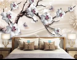 تصویر 4 از گالری عکس شکوفه های بهاری روی شاخه درخت پوستر دیواری