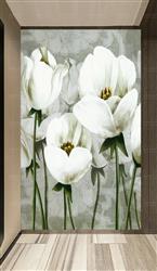 تصویر 2 از گالری عکس نقاشی گل های سفید زیبا