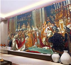 تصویر 4 از گالری عکس مجلس رنسانسی قدیمی پادشاه و دربار پوستر دیواری سه بعدی