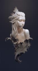تصویر 1 از گالری عکس دختر زیبا در برگ های خاردار اثر دیمیتری زامولین