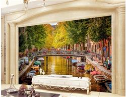 تصویر 4 از گالری عکس منظره پل آمستردام در هلند