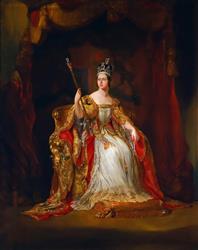 تصویر 1 از گالری عکس پرتره ملکه ویکتوریا اثر جورج هایتر