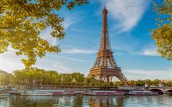 تصویر 1 از گالری عکس منظره برج ایفل در پاریس