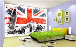 تصویر 2 از گالری عکس پرچم انگلیس مکان های توریستی پوستر