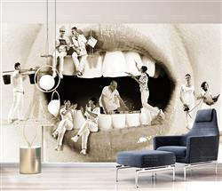 تصویر 2 از گالری عکس پوستر سه بعدی دندان پزشکی