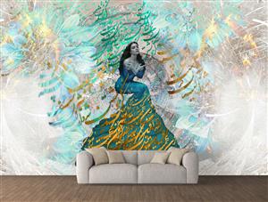 تصویر 2 از گالری عکس دختر شاه پریون نقاشیخط هنر دیجیتال 