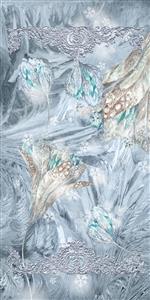 تصویر 1 از گالری عکس پرده با تم یخی زیبا
