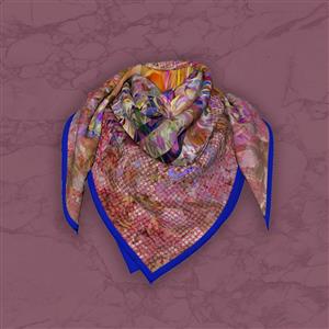 تصویر 5 از گالری عکس طرح روسری با رنگ های ترکیبی زیبا