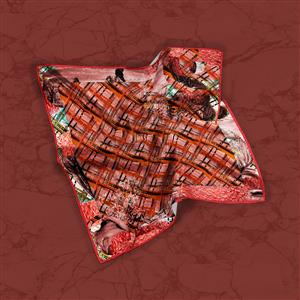 تصویر 2 از گالری عکس طرح شیک روسری گرانج قرمز