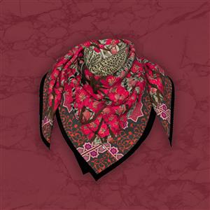 تصویر 5 از گالری عکس روسری با شکوفه یاس و خوشنویسی فارسی