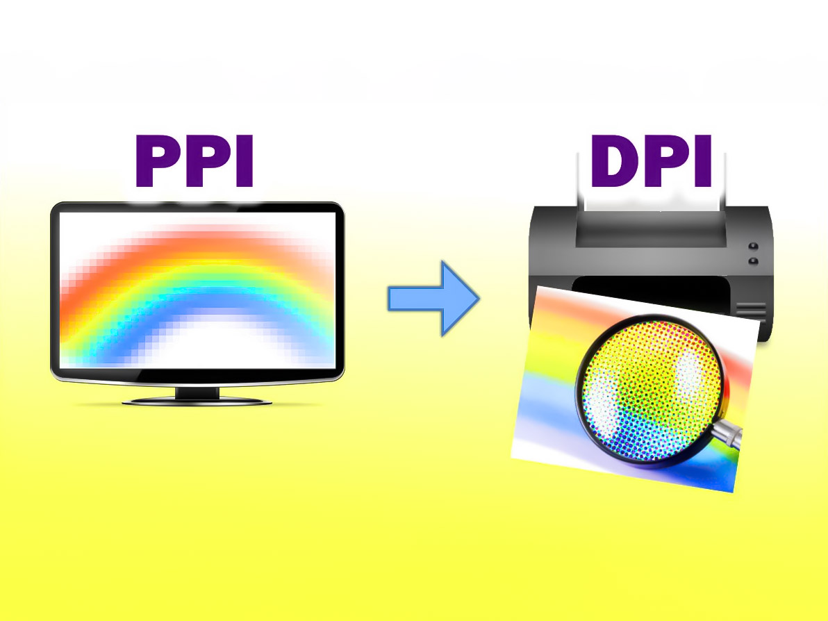 تعریف دقیق dpi و ppi
