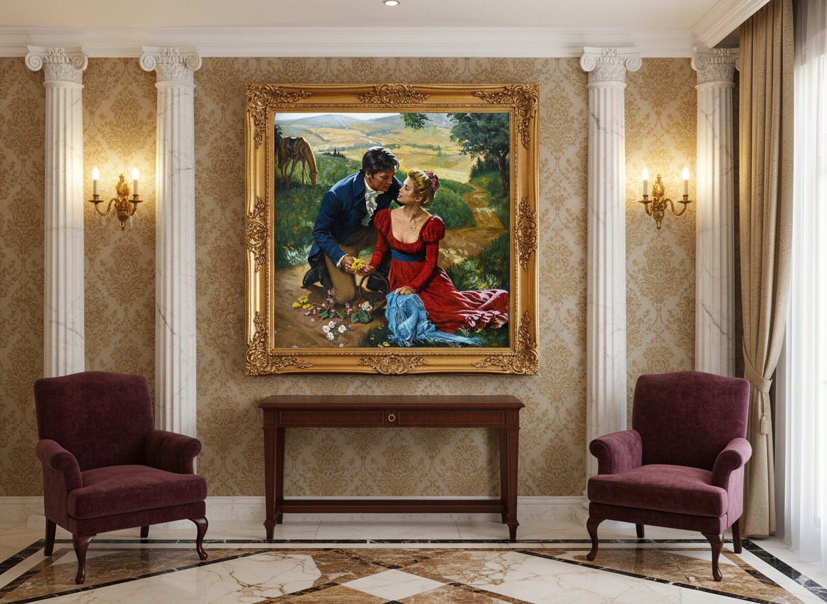 مجموعه آثار رابرت لی بران | تصویرسازی‌های داستانی و نوستالژیک وینتیج