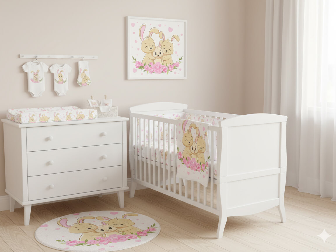 مجموعه طرح‌های کارتونی و فانتزی برای سیسمونی نوزاد