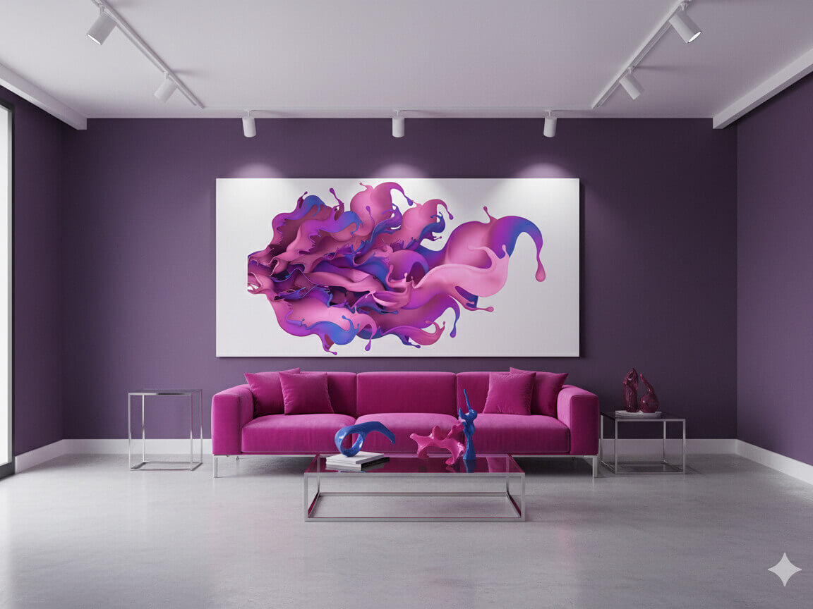 کلکسیون تصاویر سه بعدی پاشش مایع و فرم های آبستره