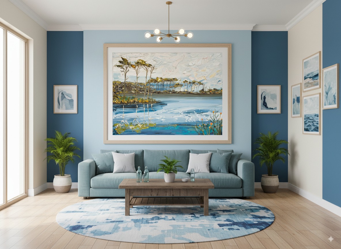 تابلو نقاشی مدرن با بافت برجسته | هنر ایمپاستو (Impasto) و کاردک