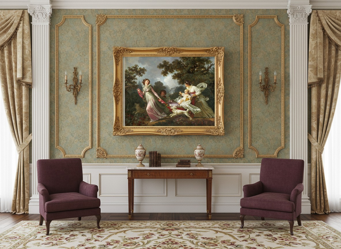 دانلود تصاویر نقاشی سبک روکوکو | هنر اشرافی، عشق و لذت در قرن هجدهم