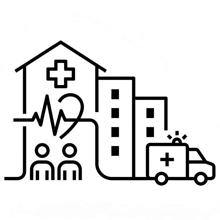 دسته بندی بیمارستان و کلینیک