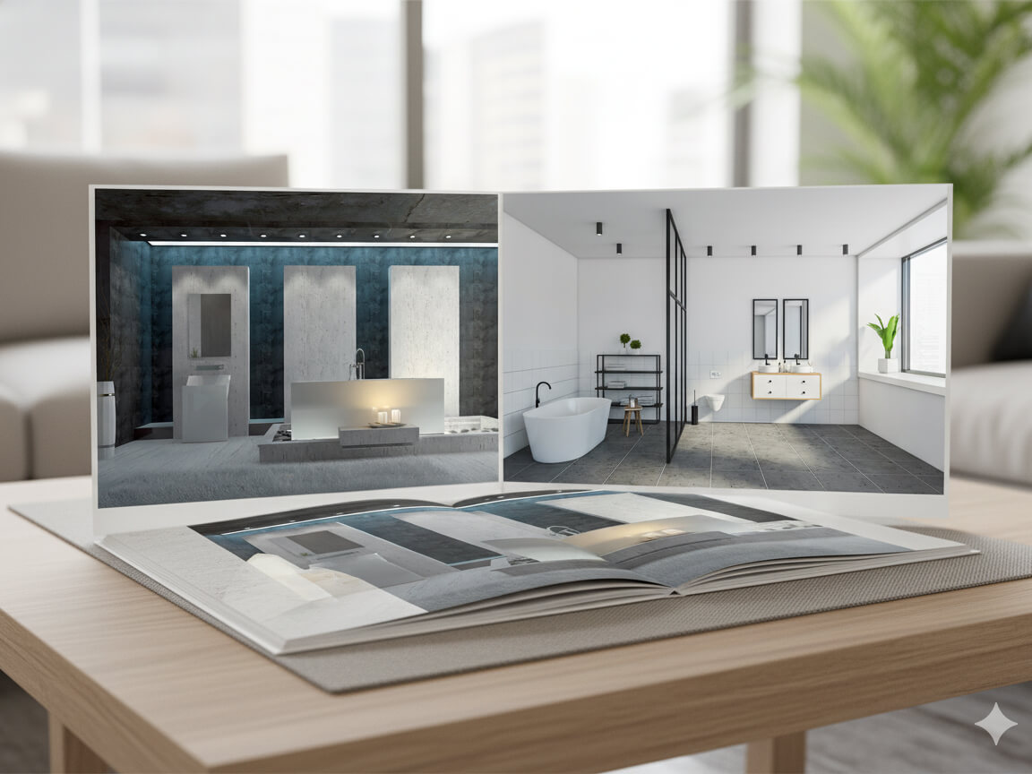 کلکسیون طراحی داخلی حمام و سرویس بهداشتی مدرن